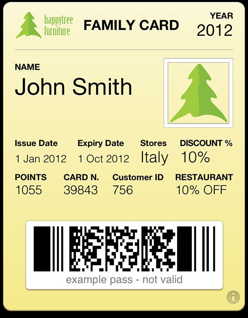 passbook pass furniture shop
