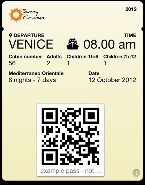 passbook pass cruise