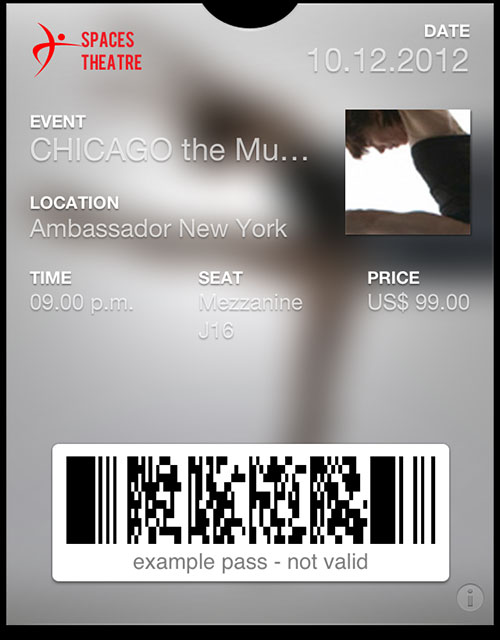 passbook pass theatre